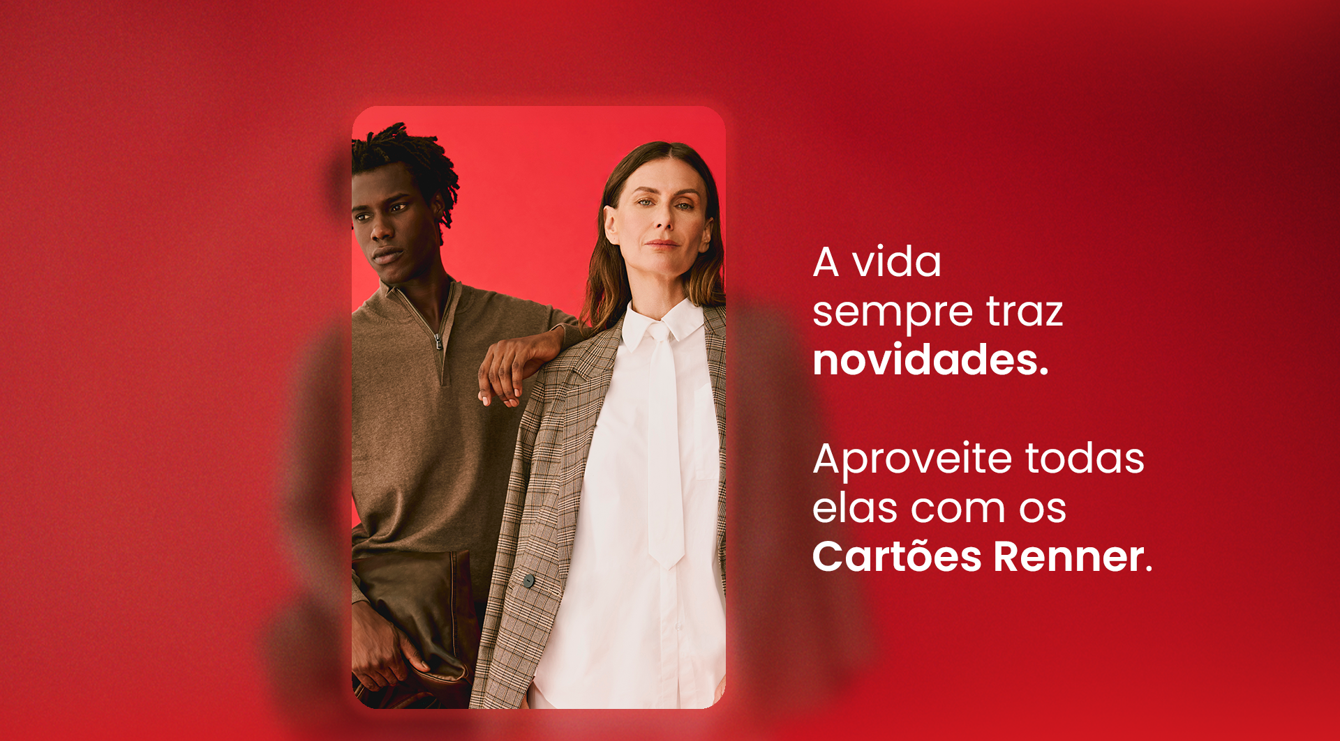Novidades com Cartões Renner